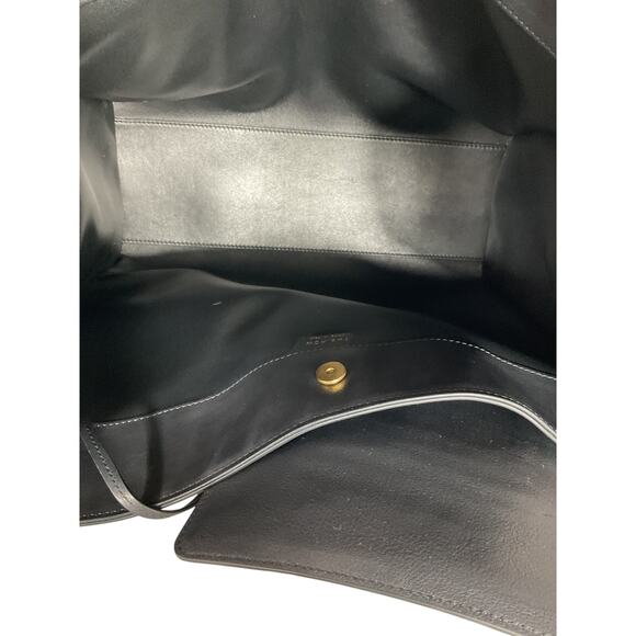 The Row Leather Black Alexia Tote Bag - Picture 12 of 16